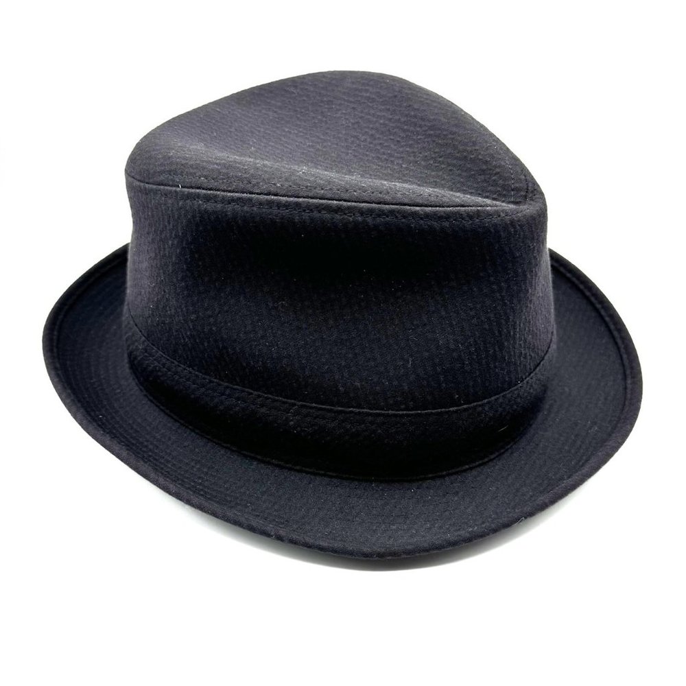 Hermes Fedora - Size 57 (S/M) - Black Cotton